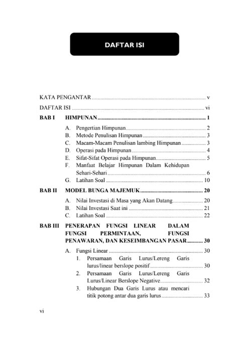 E Book Matematika Ekonomi Untuk Bisnis Dan Manajemen Teori Dan Praktik