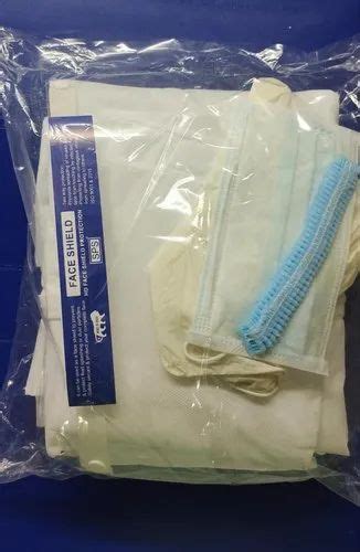 Polypropylene PP Disposable 60 Gsm Ppe Kit At 120 In Navi Mumbai