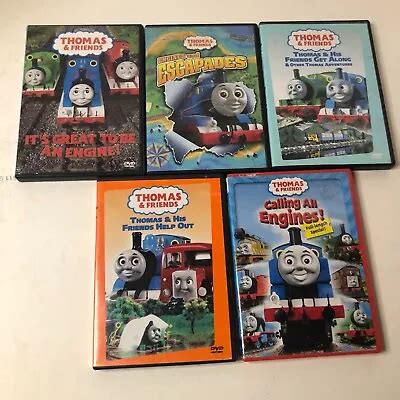 Thomas Friends Dvds Lot Of Thomas The Grelly Usa