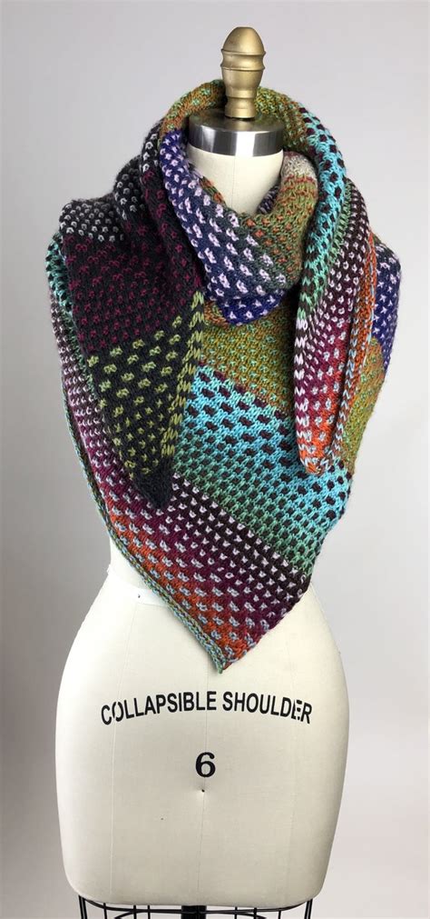 Night Shift Shawl Kit Designed By Andrea Mowry