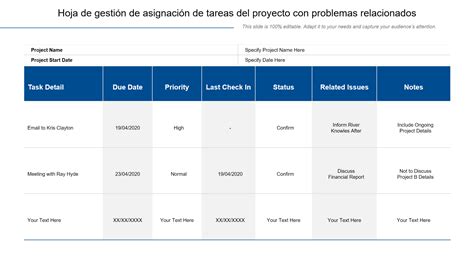 Las 10 mejores plantillas de asignación de tareas con muestras y ejemplos