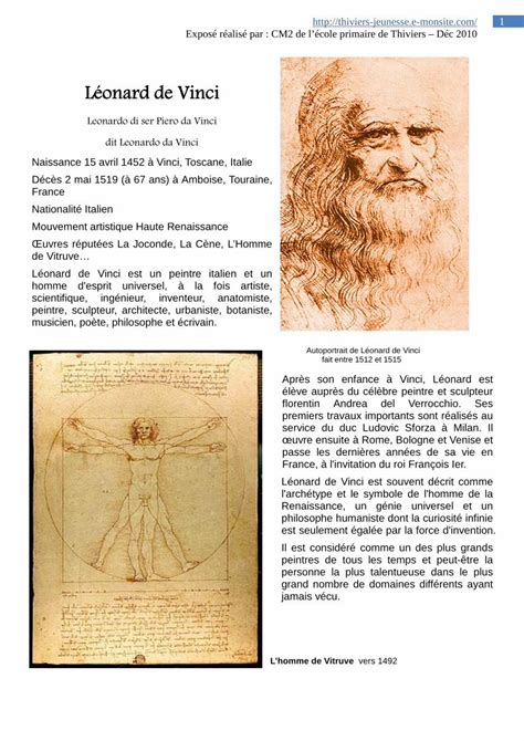 Pdf Tj L Onard De Vinci S E Monsite Coms E Monsite