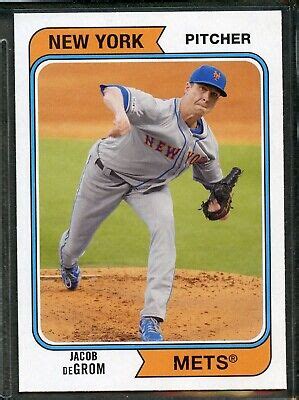 2020 Topps Archives Baseball 116 Jacob DeGrom New York Mets EBay