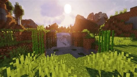 Minecraft World Background Gif