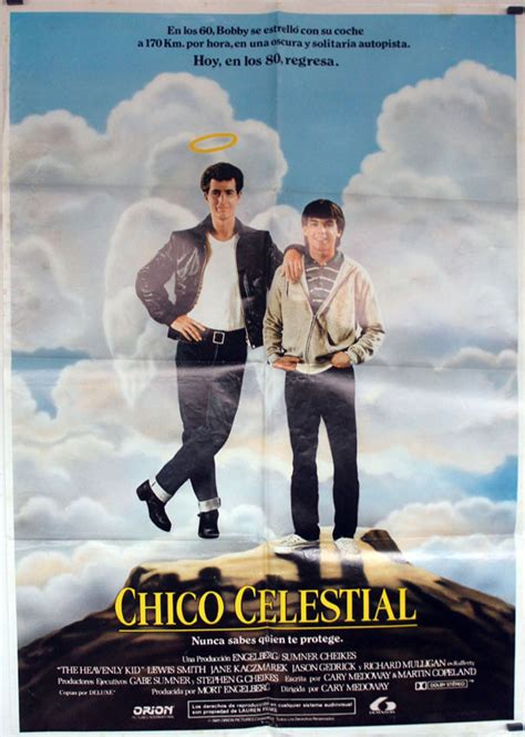 "CHICO CELESTIAL" MOVIE POSTER - "THE HEAVENLY KID" MOVIE POSTER