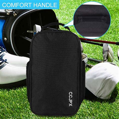 Golf Shoe Bag for Men - Zippered Travel Sport Shoe Bag