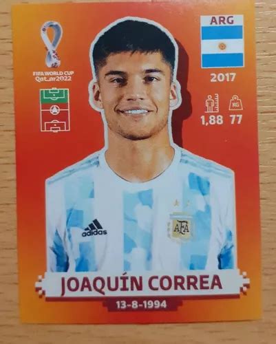 Figurita Mundial Qatar Original Arg Joaquin Correa En Venta En