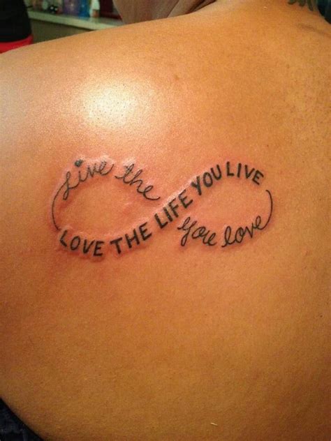 Live The Life You Love Love Yhe Life You Live Tattoos Small Hand