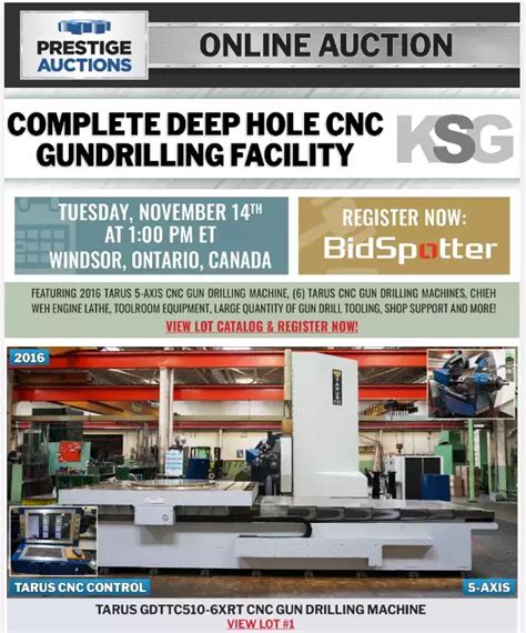 K Simke Gundrilling Complete Deep Hold Cnc Gundrilling Facility