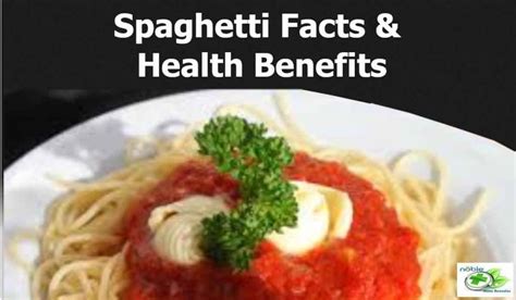 6 Practical Spaghetti Health Benefits With Facts