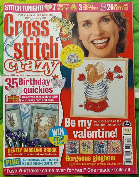 Cross Stitch Crazy Magazine Issue 56 February 2004 Etsy