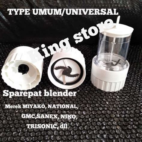 Jual Gelas Bumbu Chopper Wet Mill Blender Miyako National Universal Di