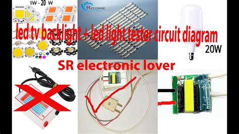 Led Tv Backlight Tester Circuit Diagram 2 YouTube