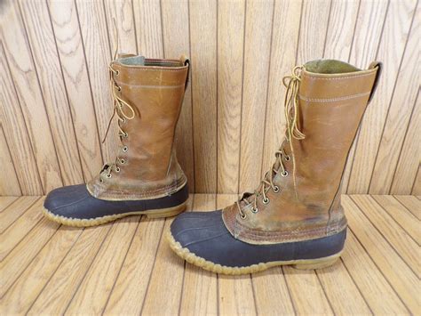 VINTAGE LL BEAN MEN S DUCK BOOT MAINE HUNTING SHOE 12 Gem