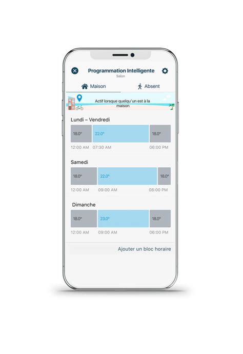 Thermostat connecté pour climatisation et pompe à chaleur sans fil