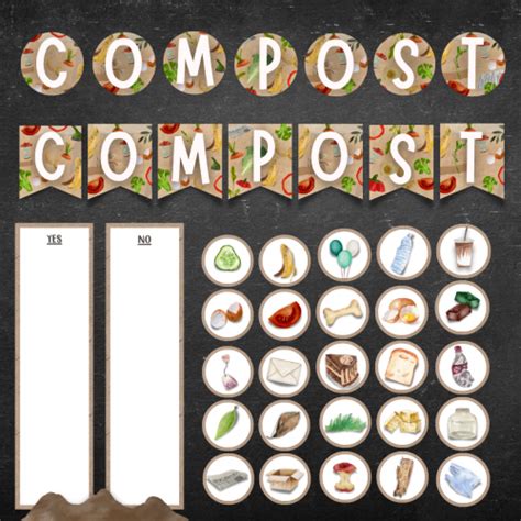 Compost Sorting Activity – Nutmegz Education