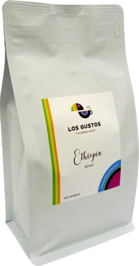 Los Gustos Ethiopia Sidamo 250 G Kawa Ziarnista Morele Net