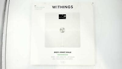 Withings Body Smart Accurate Scale For Body Weight And Fat Percentage