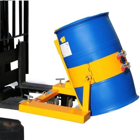 Drum Lifter Tipper Kg Capacity Forklift Attachment