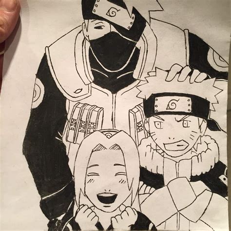 Evolution Of Kakashi Drawings Naruto Amino