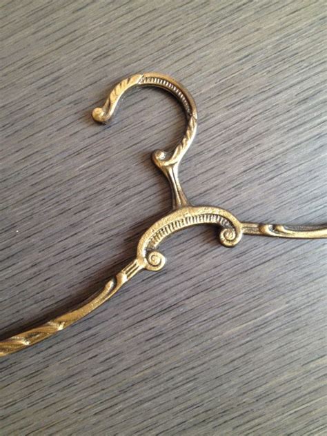 Vintage Brass Clothes Hangers Antique Coat Hanger By Berlincurated Art