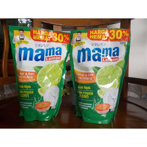 Jual Mama Lime Lemon Sabun Pencuci Piring Gelas Buah Sayur Ml