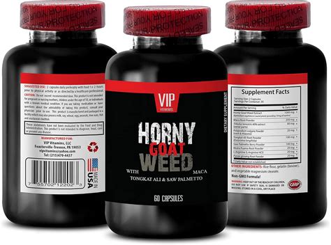 Enhancement Pills For Men HORNY GOAT WEED COMPLEX WITH MACA TONGKAT