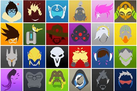 Overwatch Hero Icon 2468 Free Icons Library