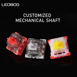 AULA LEOBOG Mechanical Axis DIY Axis Linear Flexible Switch Hot Swap POM Material For Mechanical