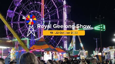 Royal Geelong Show 2023 Rides Youtube