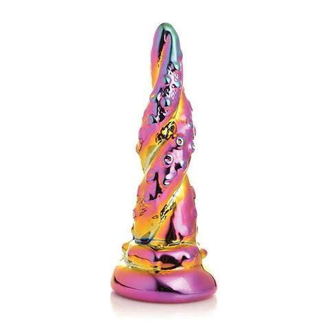 Creature Cocks Enchantress Rainbow Glass Fantasy Dildo Sex Toy HotMovies