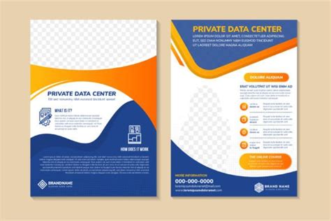 Private Data Vertical Flyer Graphic By Noory Shopper Creative Fabrica