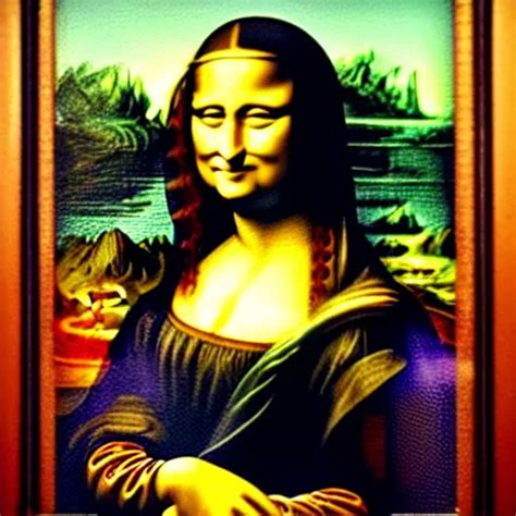 The Painting Of Mona Lisa Stable Diffusion Openart