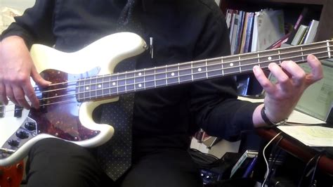 Beginning Bass Left And Right Hand Exersices Youtube