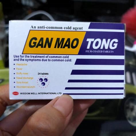 Jual Gan Mao Tong Obat Sakit Kepala Obat Obat Flu Masuk Angin Mual