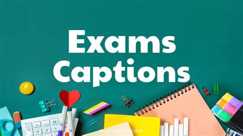 140 Exam Captions For Instagram And Facebook AnyCaption