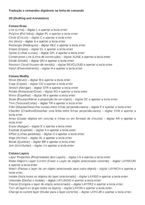 Docx Tradu O E Comandos Digit Veis Na Linha De Comando Dokumen Tips