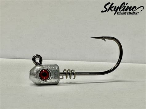 Skyline Torpedo Heavy Duty Screw Lock Jig Head Skyline Fishing Company