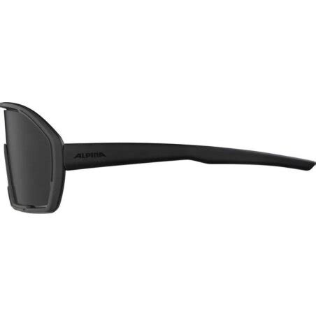 Alpina Bonfire Sportbrille All Black Matt Smoke