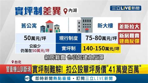 政府推 實坪制 打炒房 房市專家憂 建商反彈 提高新房單價 房價波動讓 實坪制 推動更加困難 │記者 謝抒珉 李文勝│【live大現場】20201210│三立新聞台 Youtube