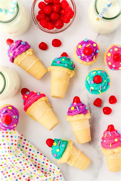 Mini Cone Cupcakes Recipe Xoxobella