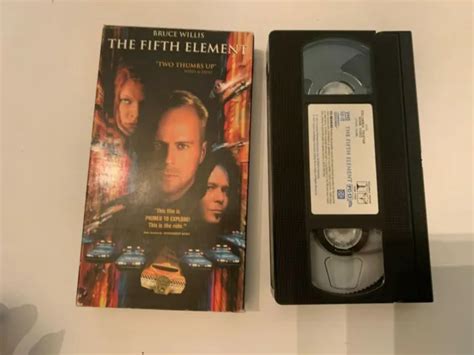 The Fifth Element Vhs Video Tape Bruce Willis Picclick Uk