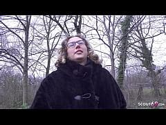 German Scout Big Natural Tits Bbw Mature Kathy Deep Pickup For