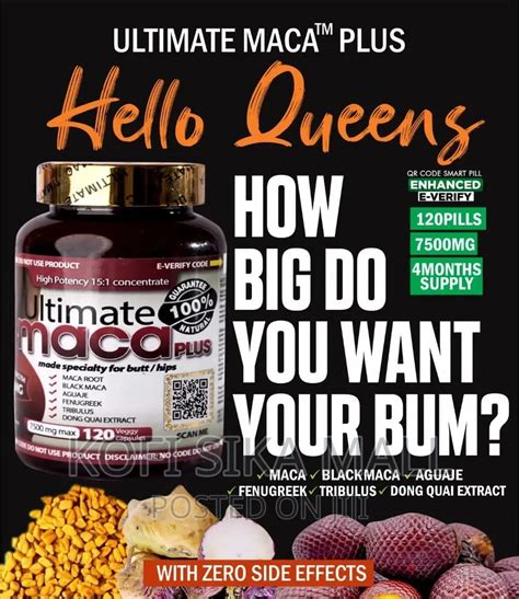 Ultimate Maca Pills In Accra Metropolitan Vitamins And Supplements Kofi Sika Gh