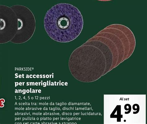 Parkside Set Accessori Per Smerigliatrice Angolare Offerta Di Lidl