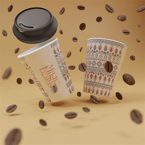 Magic Beans coffee on Behance
