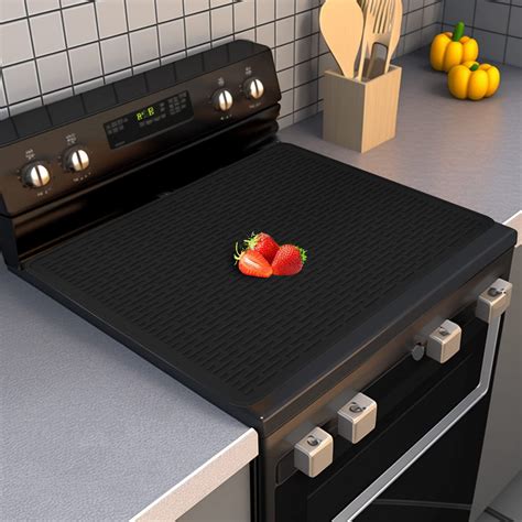 Stove Cover Xiilsie Silicone Stove Top Cover For Electric Stove 285205 Inches