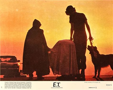 E T The Extraterrestrial Lobby Card Etsy