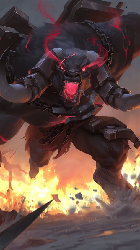 Sion Lol Lor Legends Of Runeterra Game Noxus K Pc Hd Wallpaper