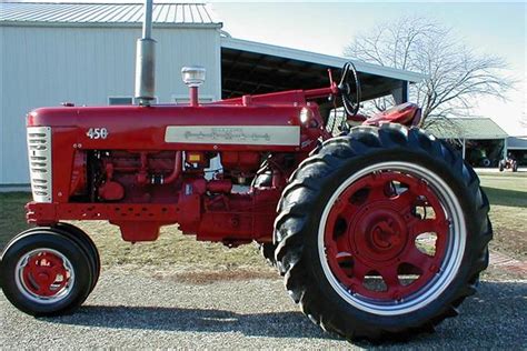 Restored Farmall 450 tractor for sale